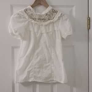 Ruffled Peasant top